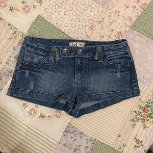 y2k low waisted L.e.i. shorts